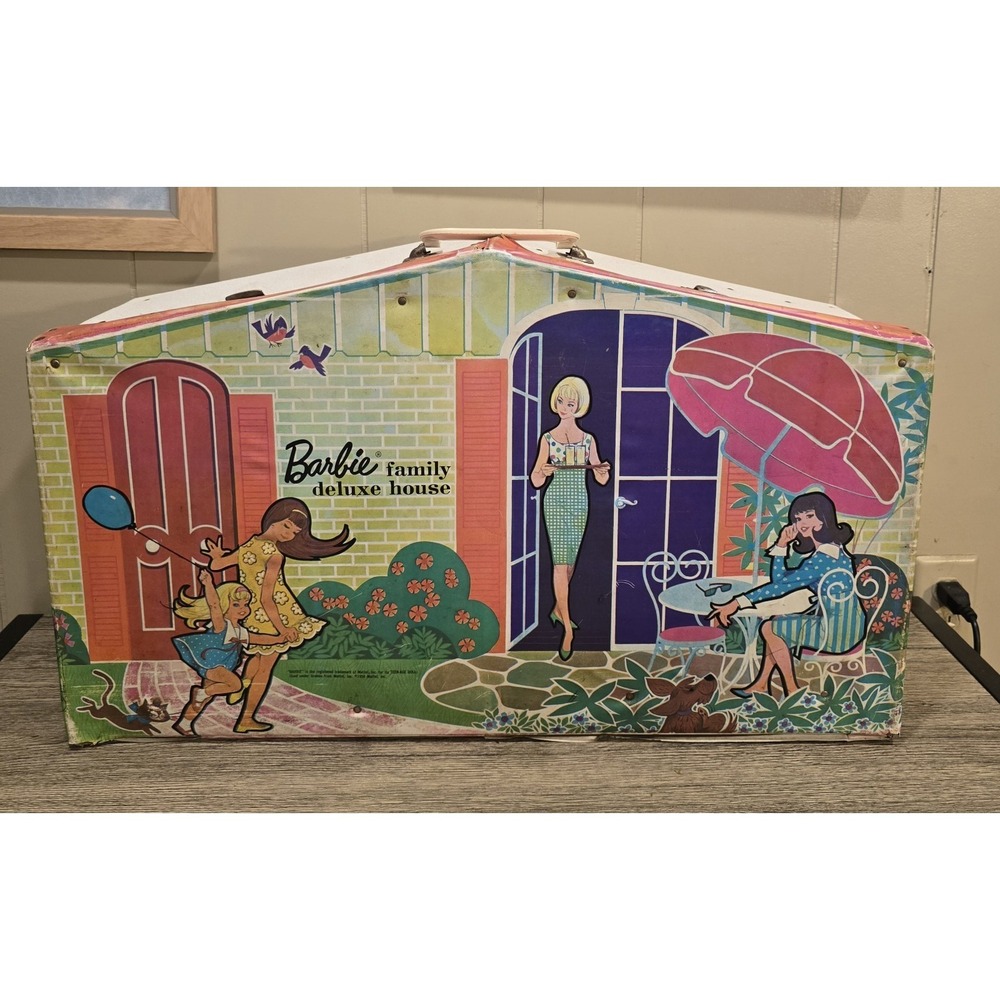 Vintage 1958 Barbie Family Deluxe House Furniture Handle *Read Description